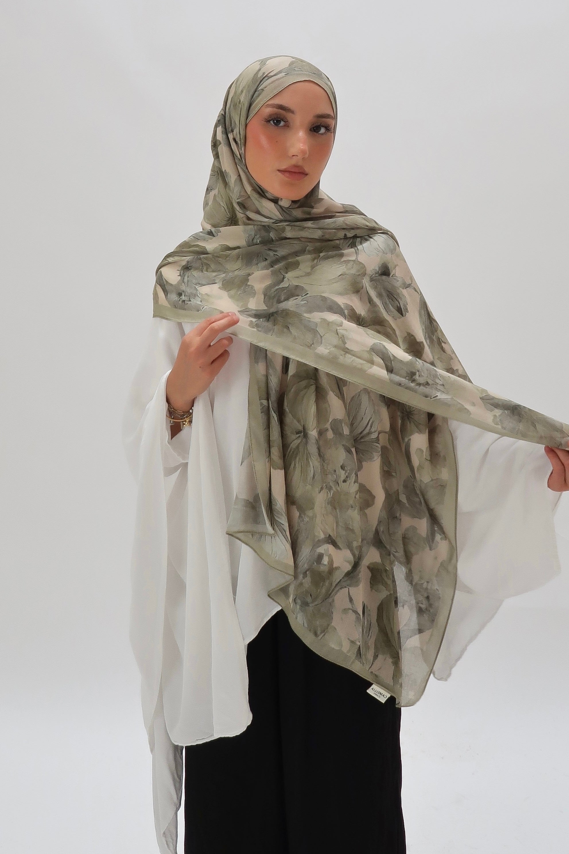 Matcha Viskose Rami hijab
