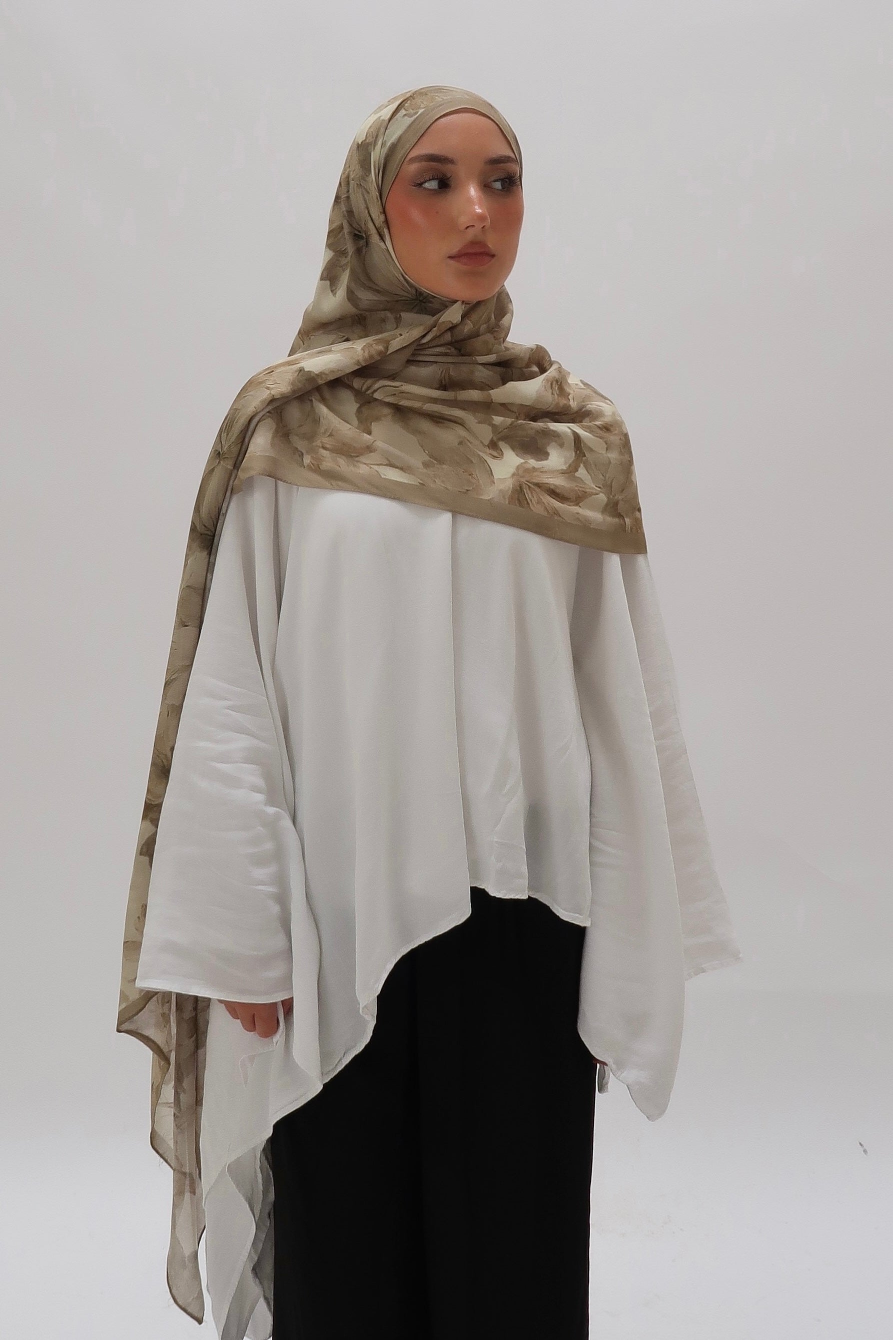 Matcha Viskose Rami hijab