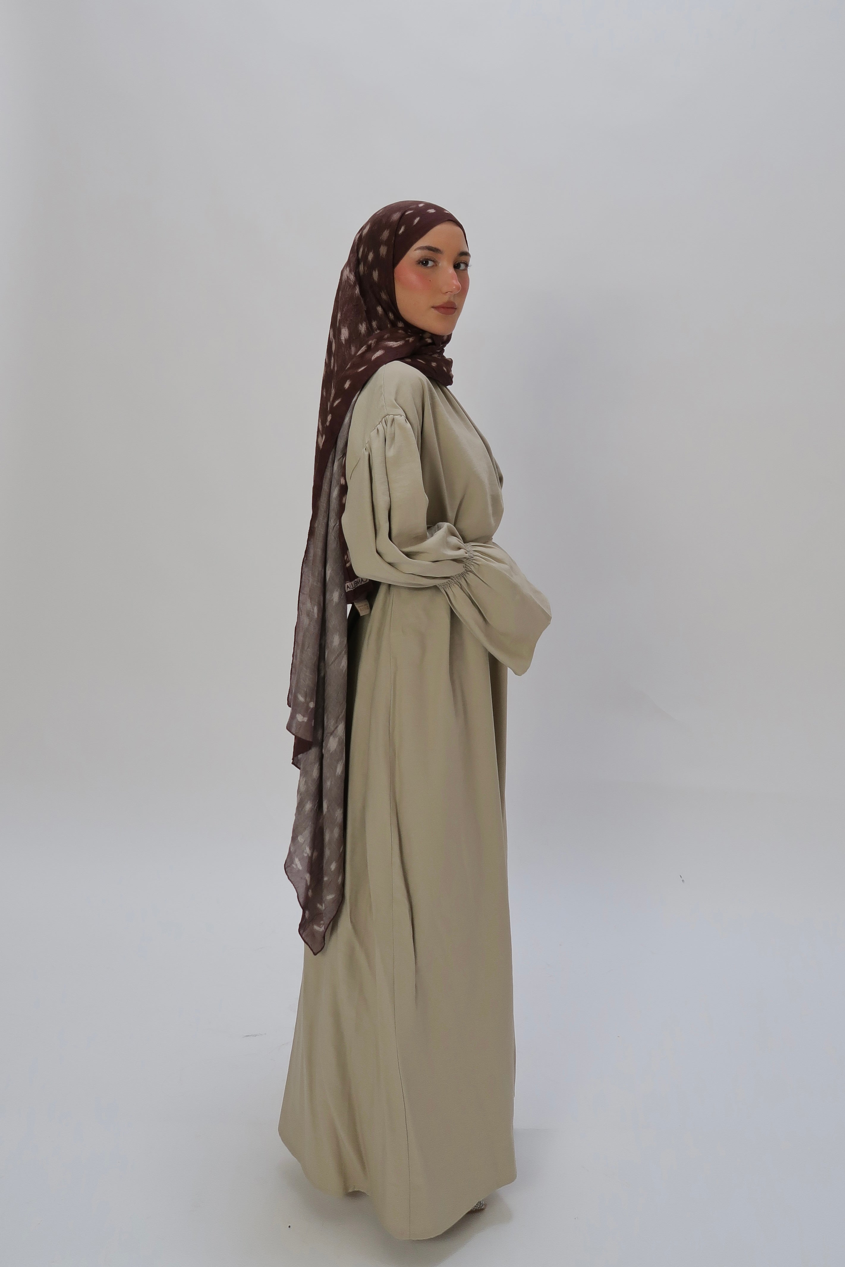 Leinen-Baumwollkleid