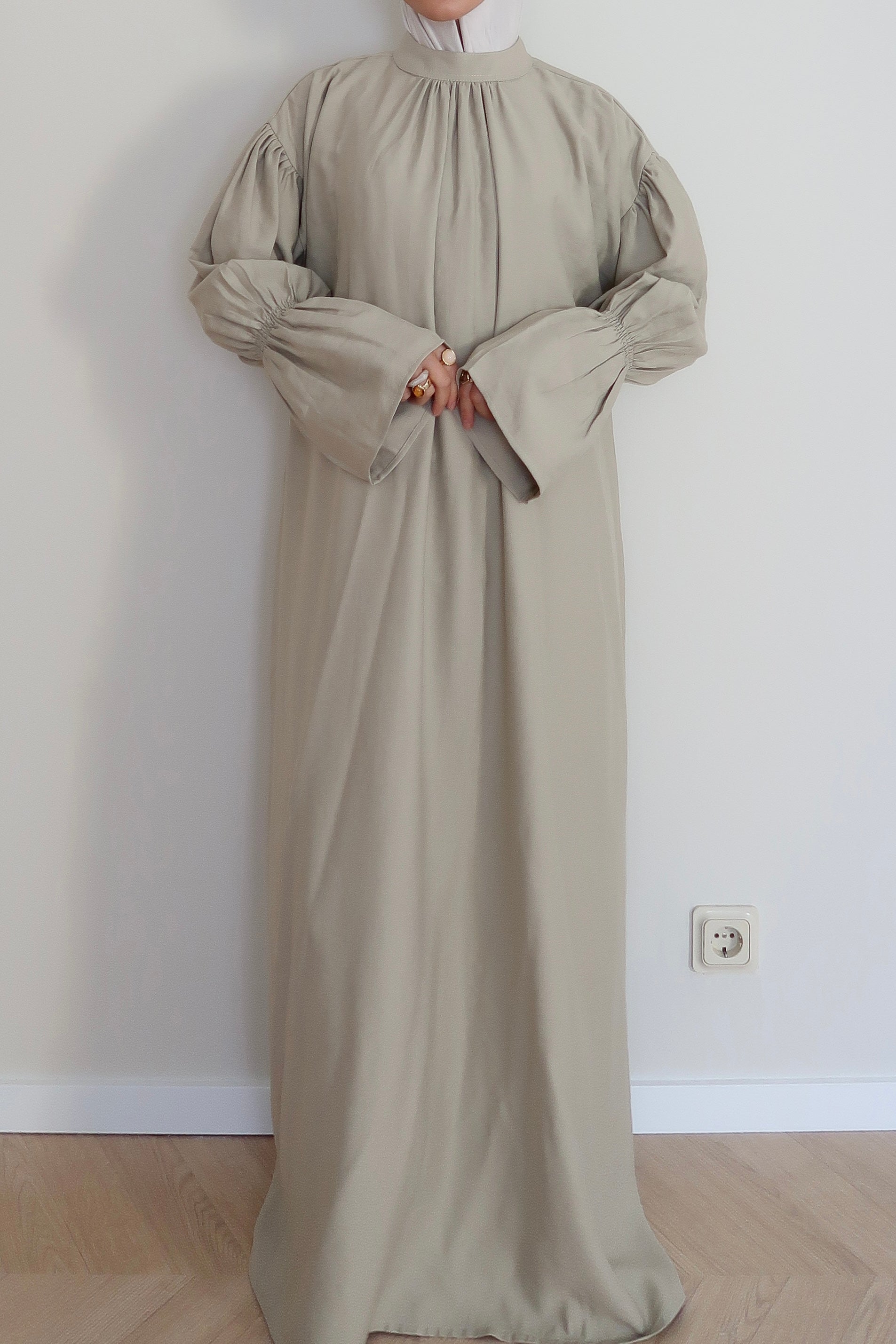 Leinen-Baumwollkleid