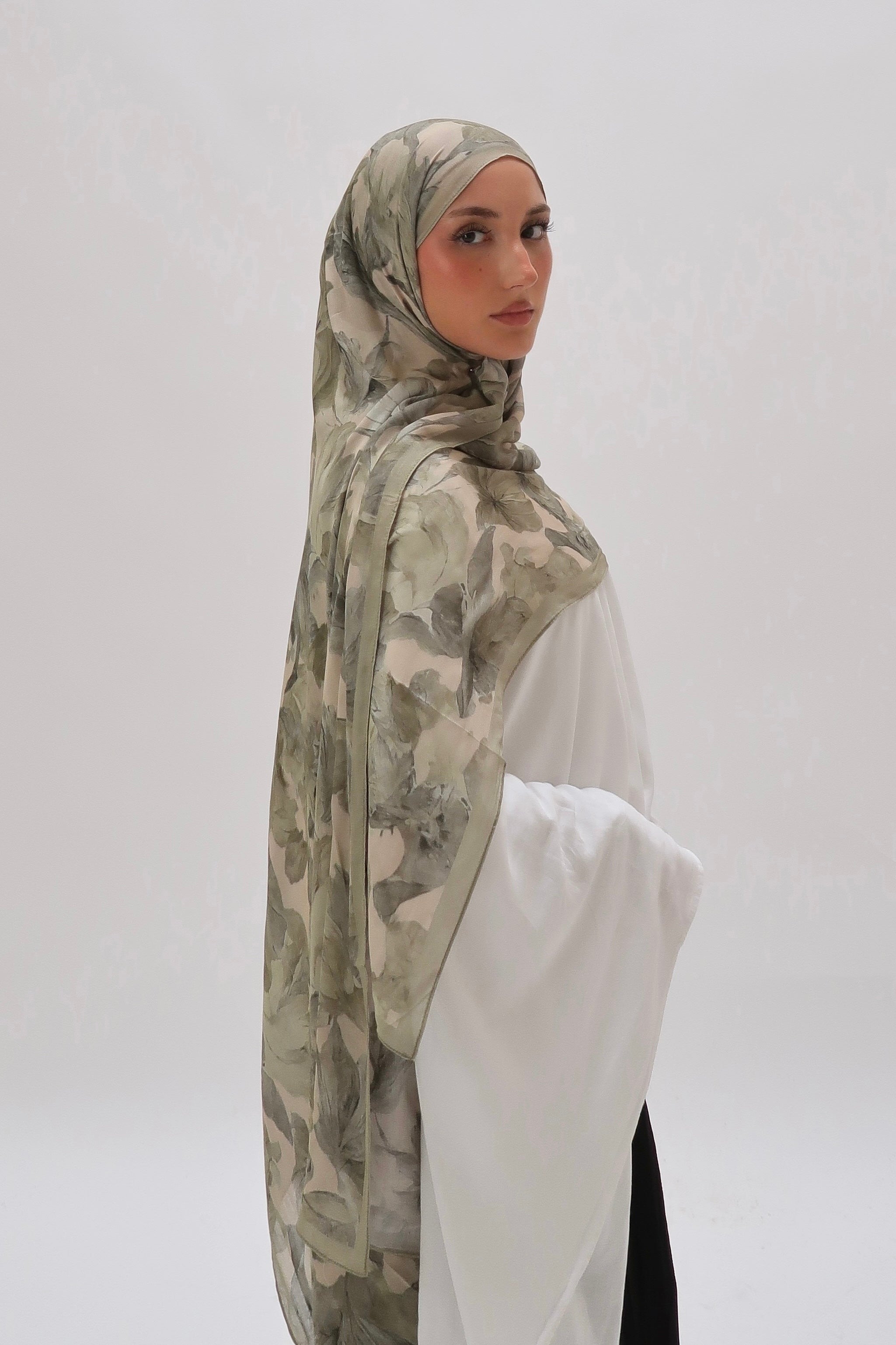 Matcha Viskose Rami hijab