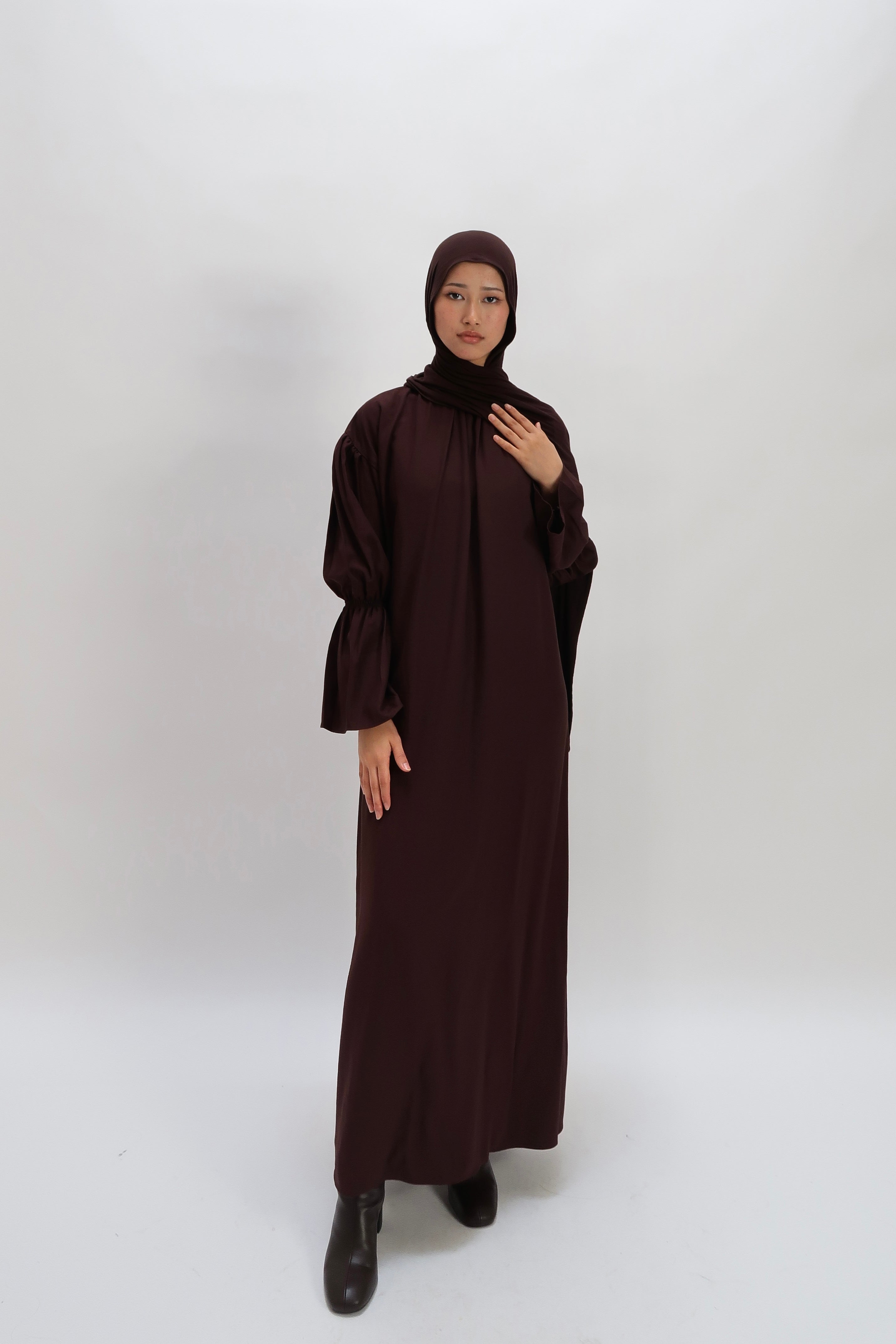 Leinen-Baumwollkleid