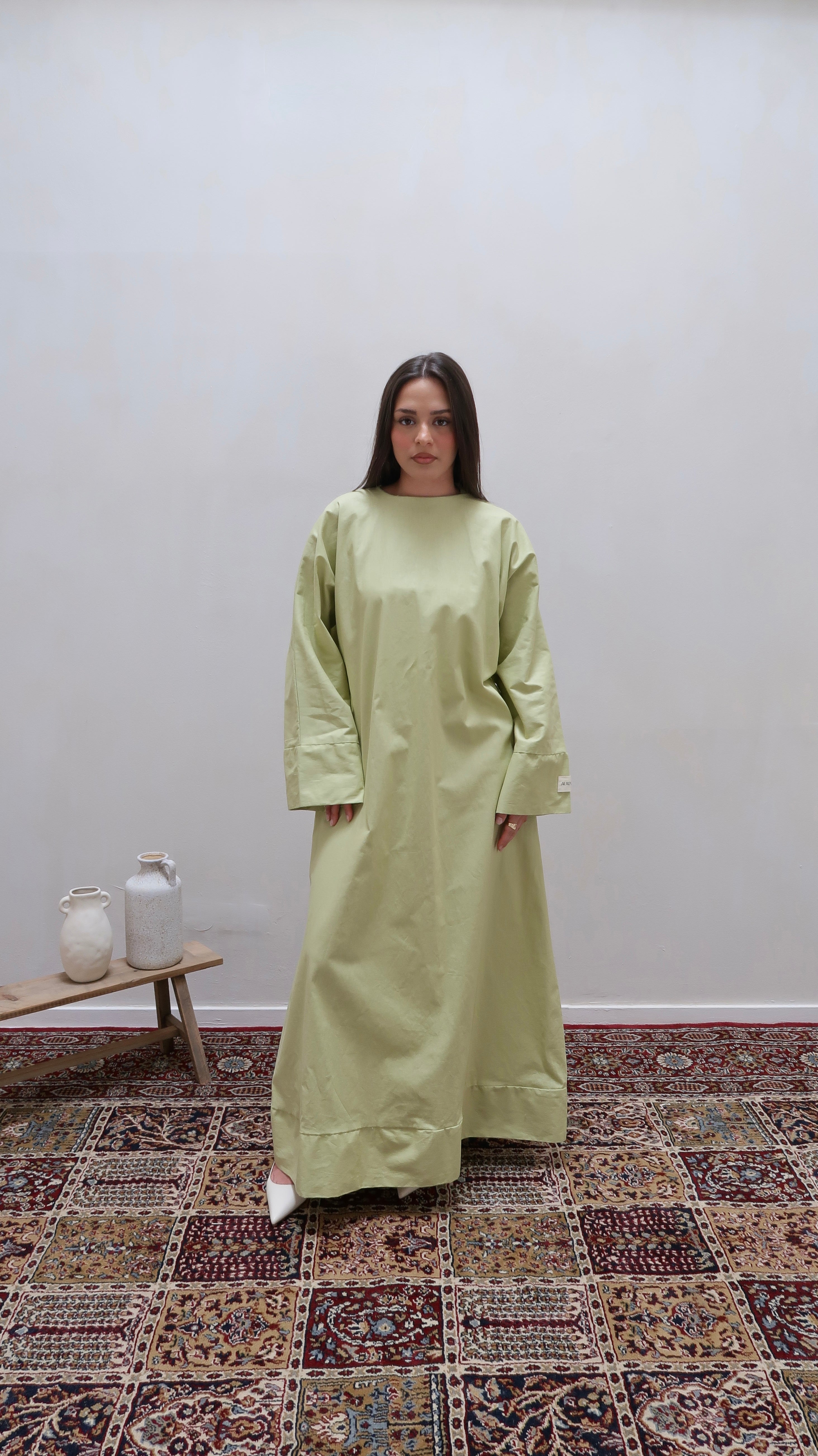 Essential dress Pistachio
