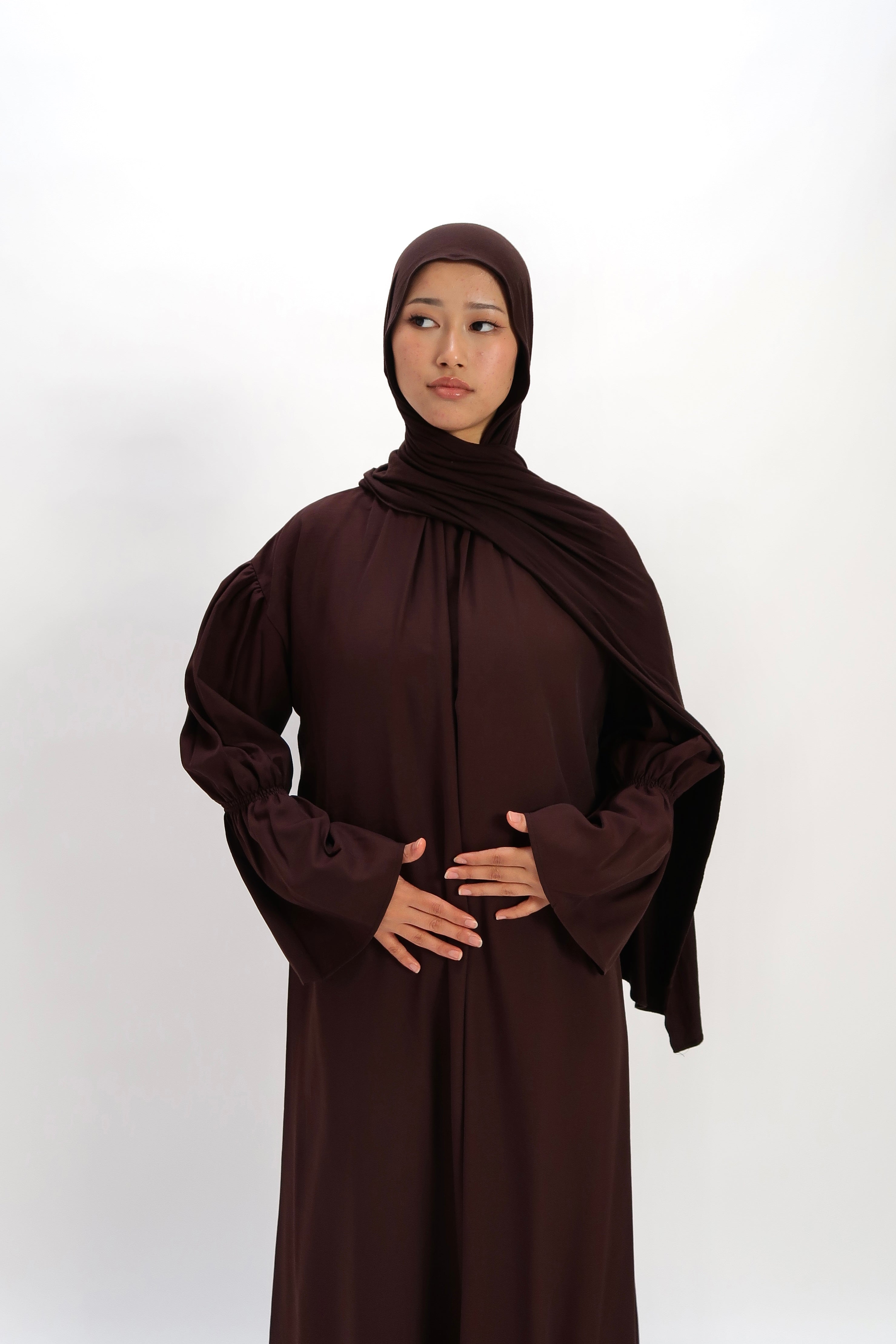 Leinen-Baumwollkleid