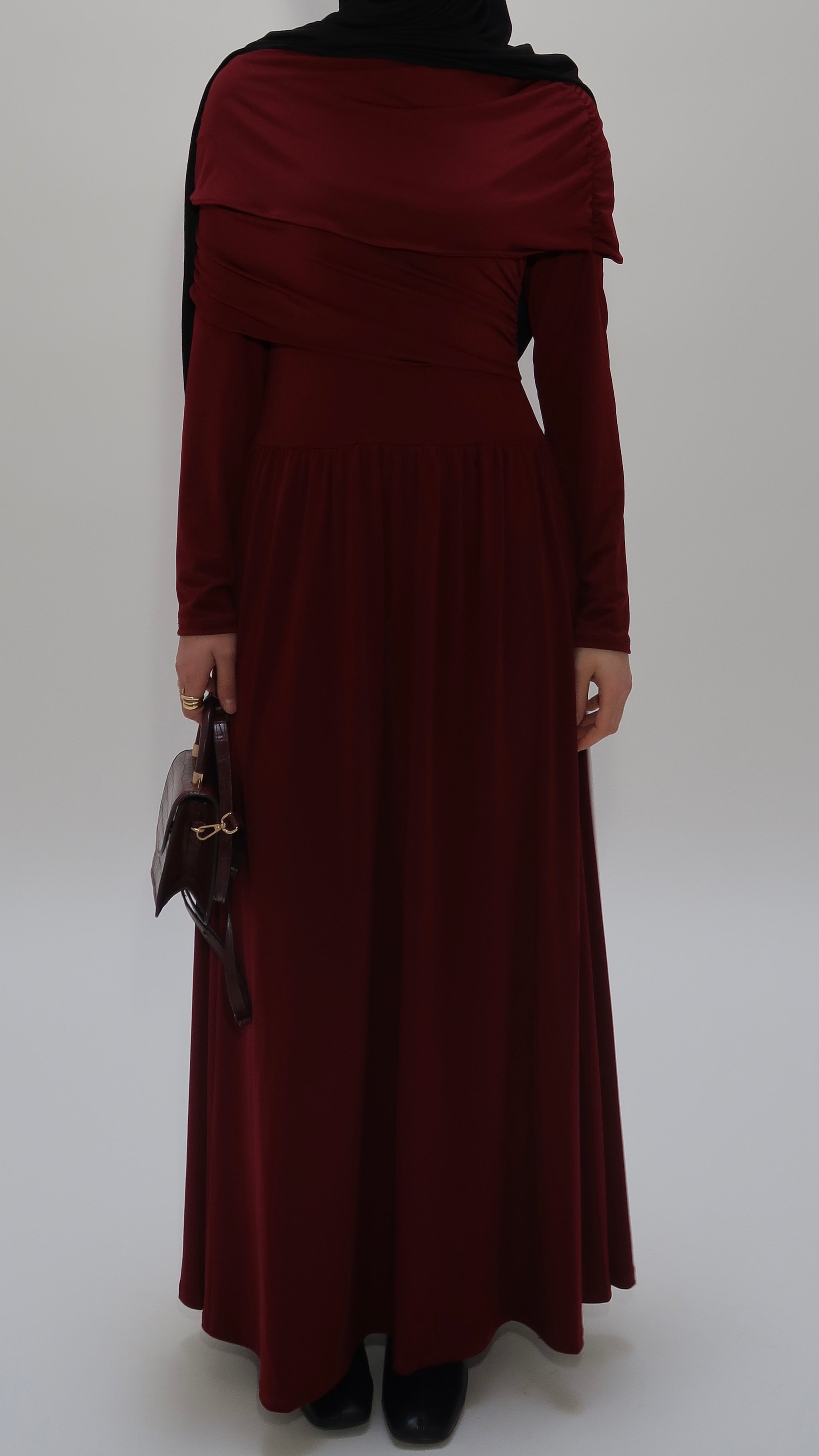 Drapiertes Kleid