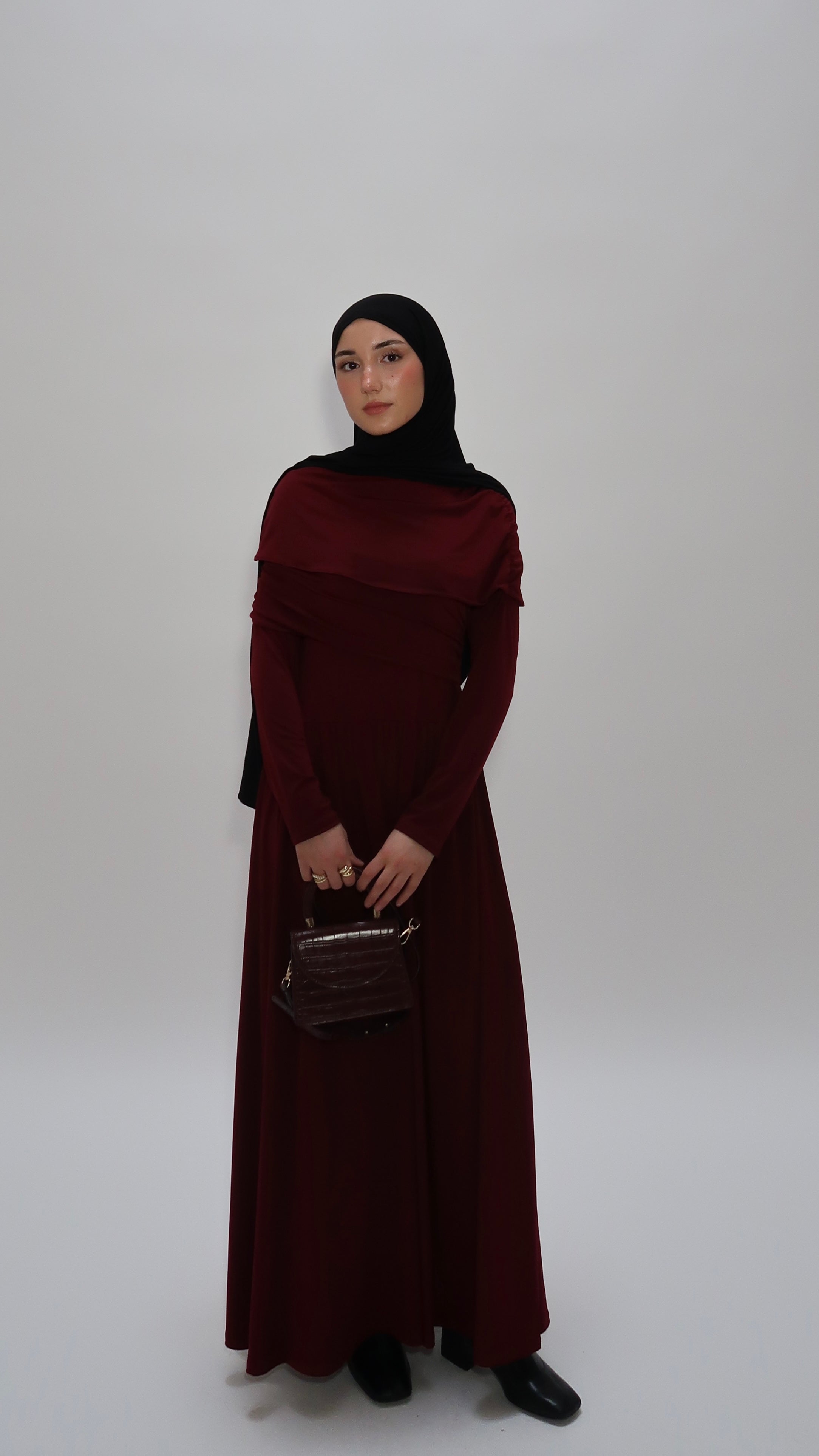 Drapiertes Kleid