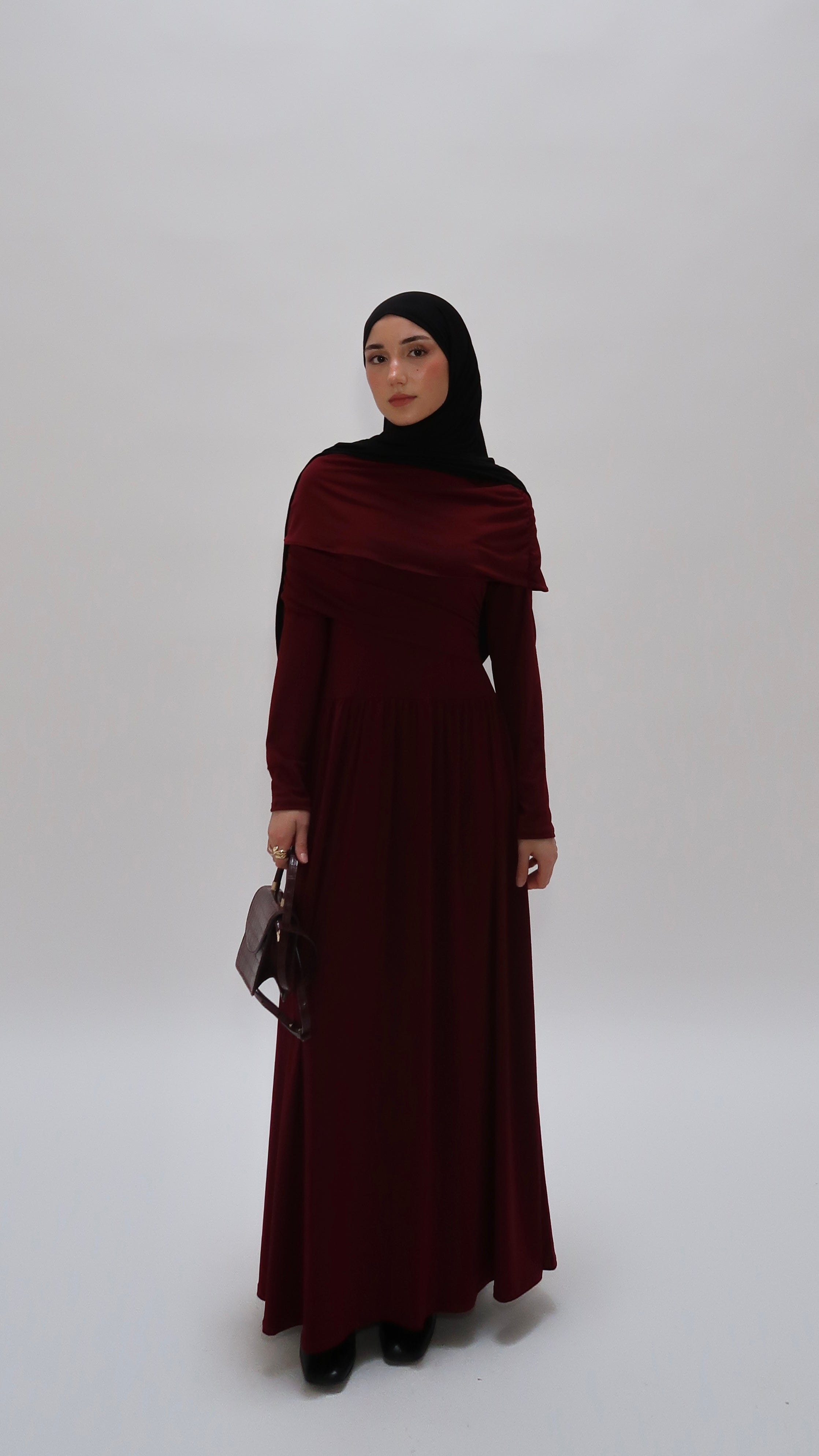 Drapiertes Kleid