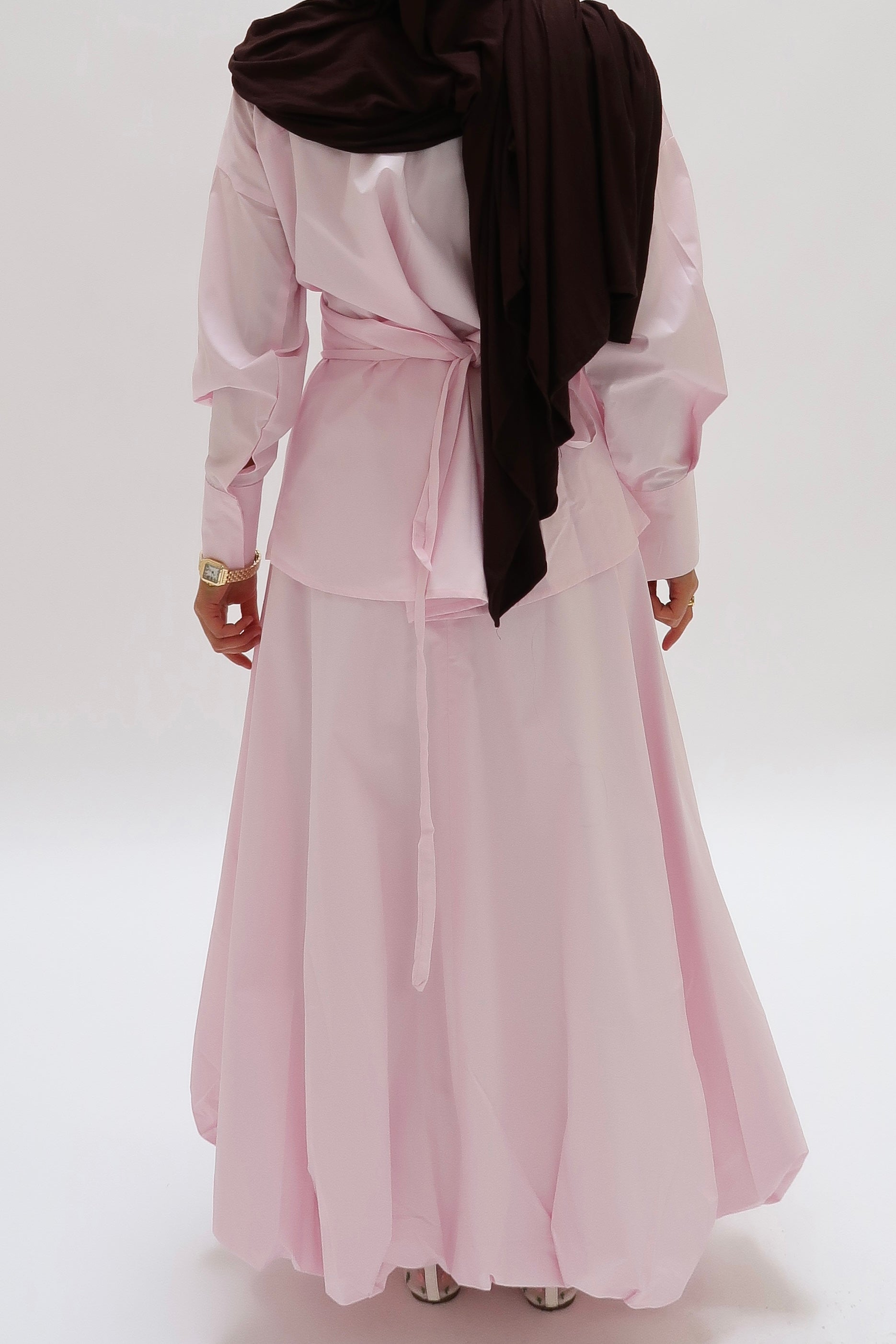 Zweiteiler Ballonrock Rosa