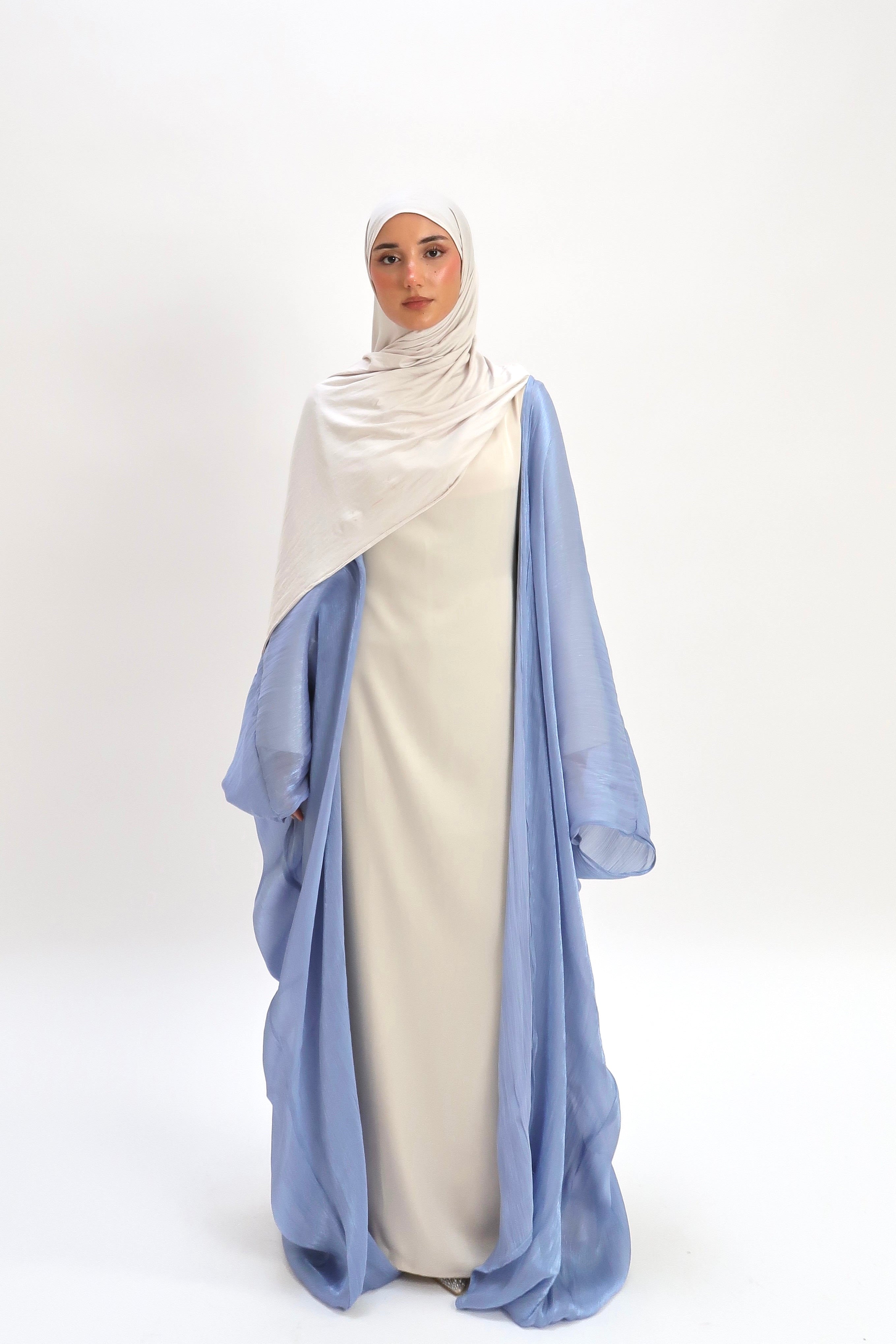 Abaya Shimmer Blue