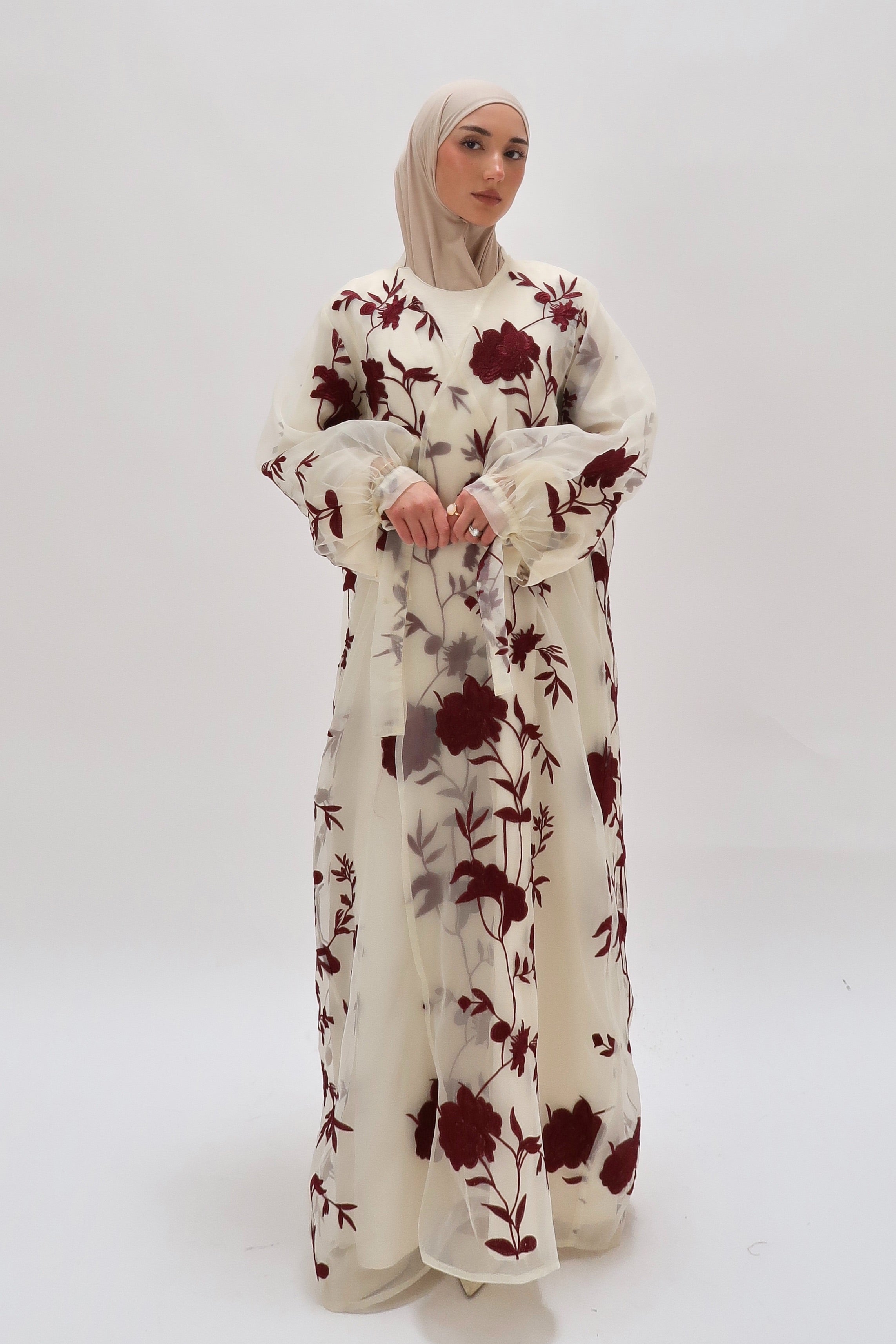 Peony Abaya