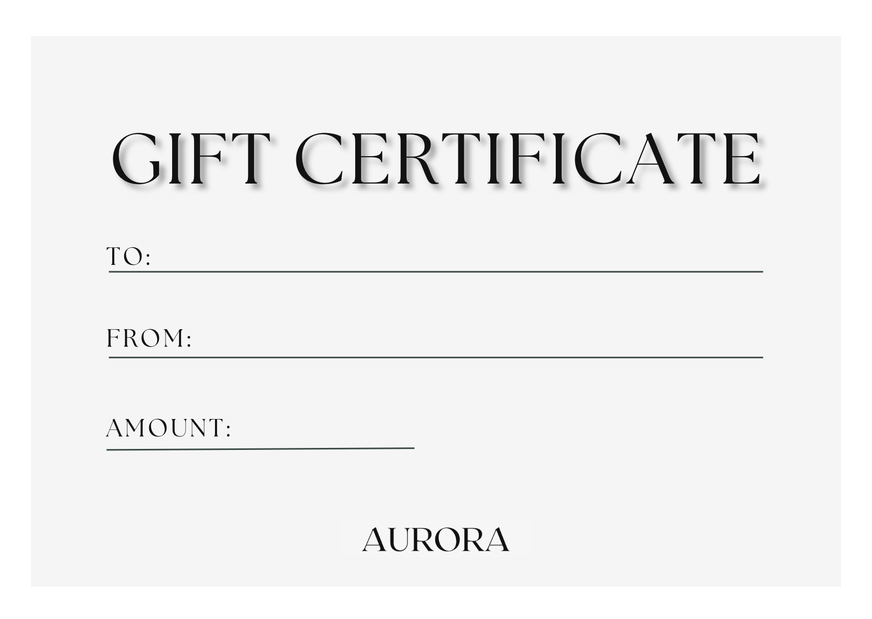 Geschenkgutschein