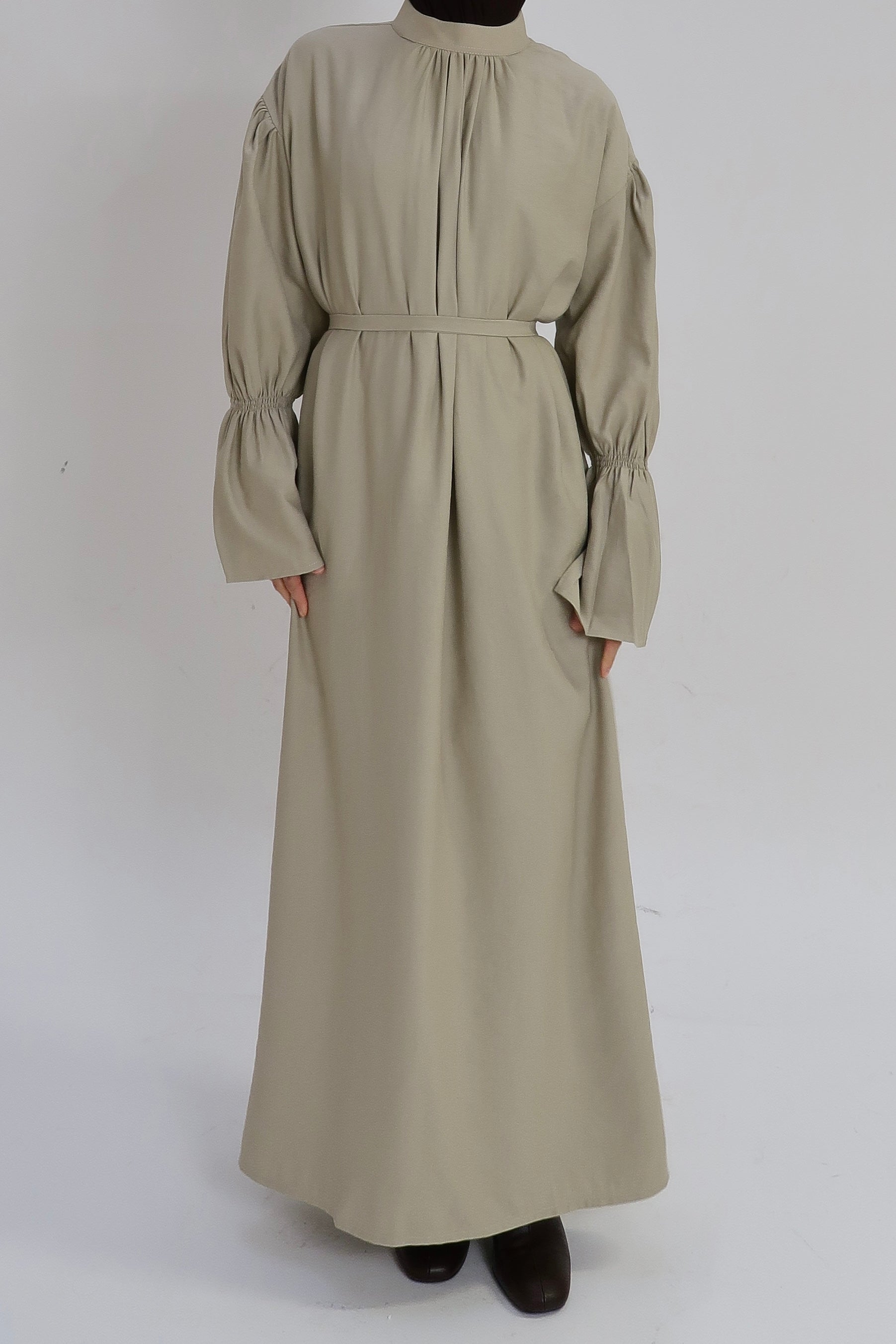 Leinen-Baumwollkleid