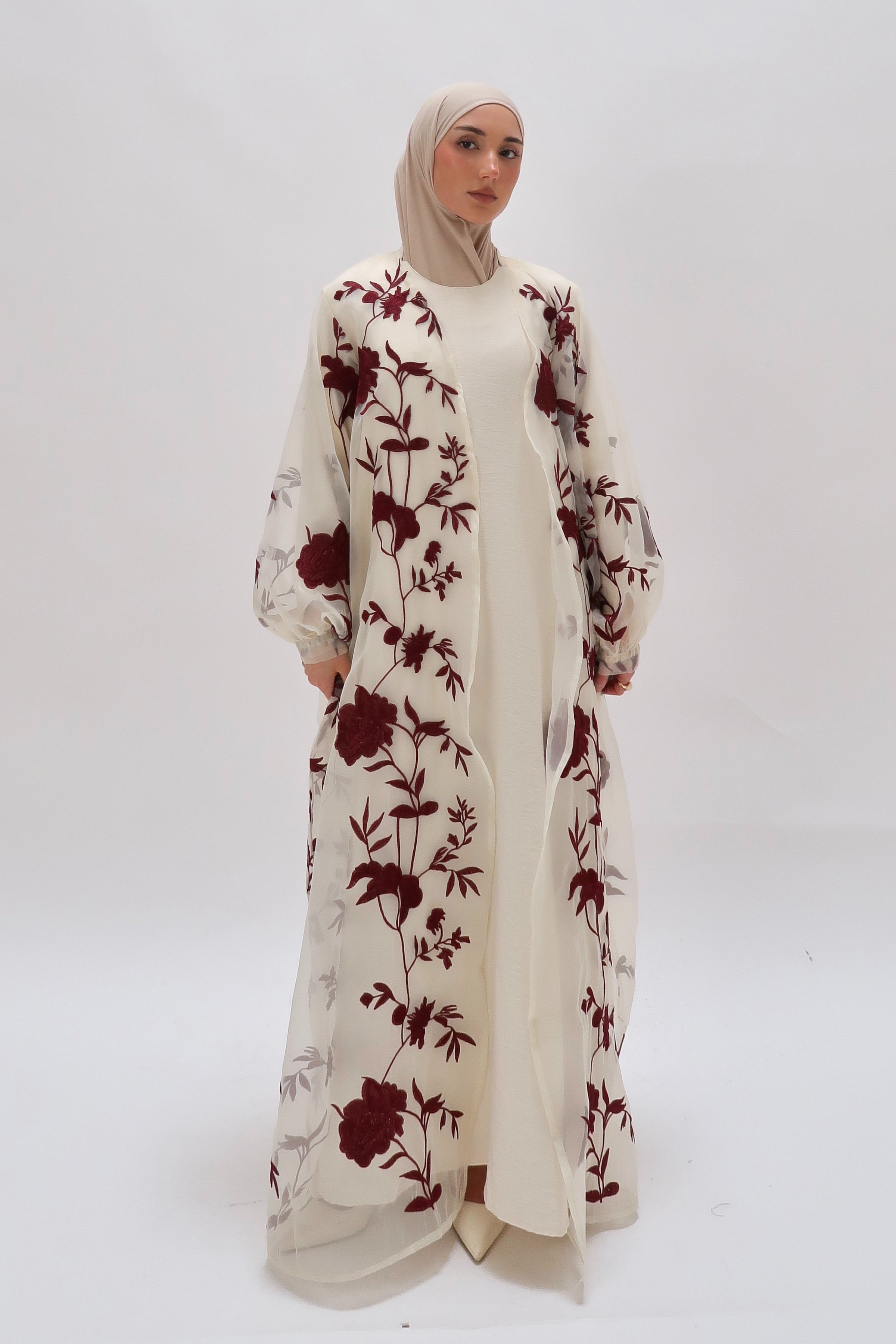 Peony Abaya