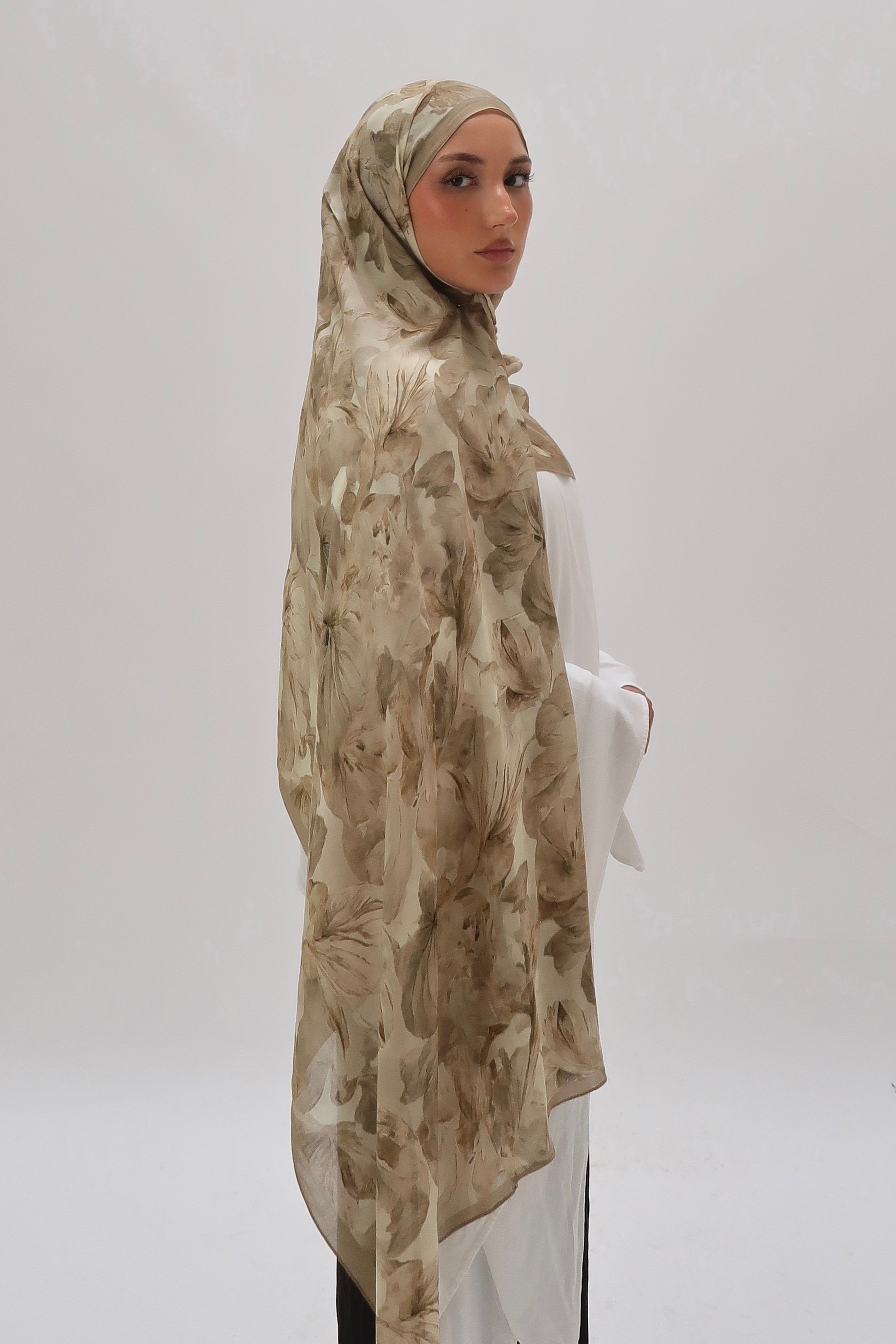 Matcha Viskose Rami hijab