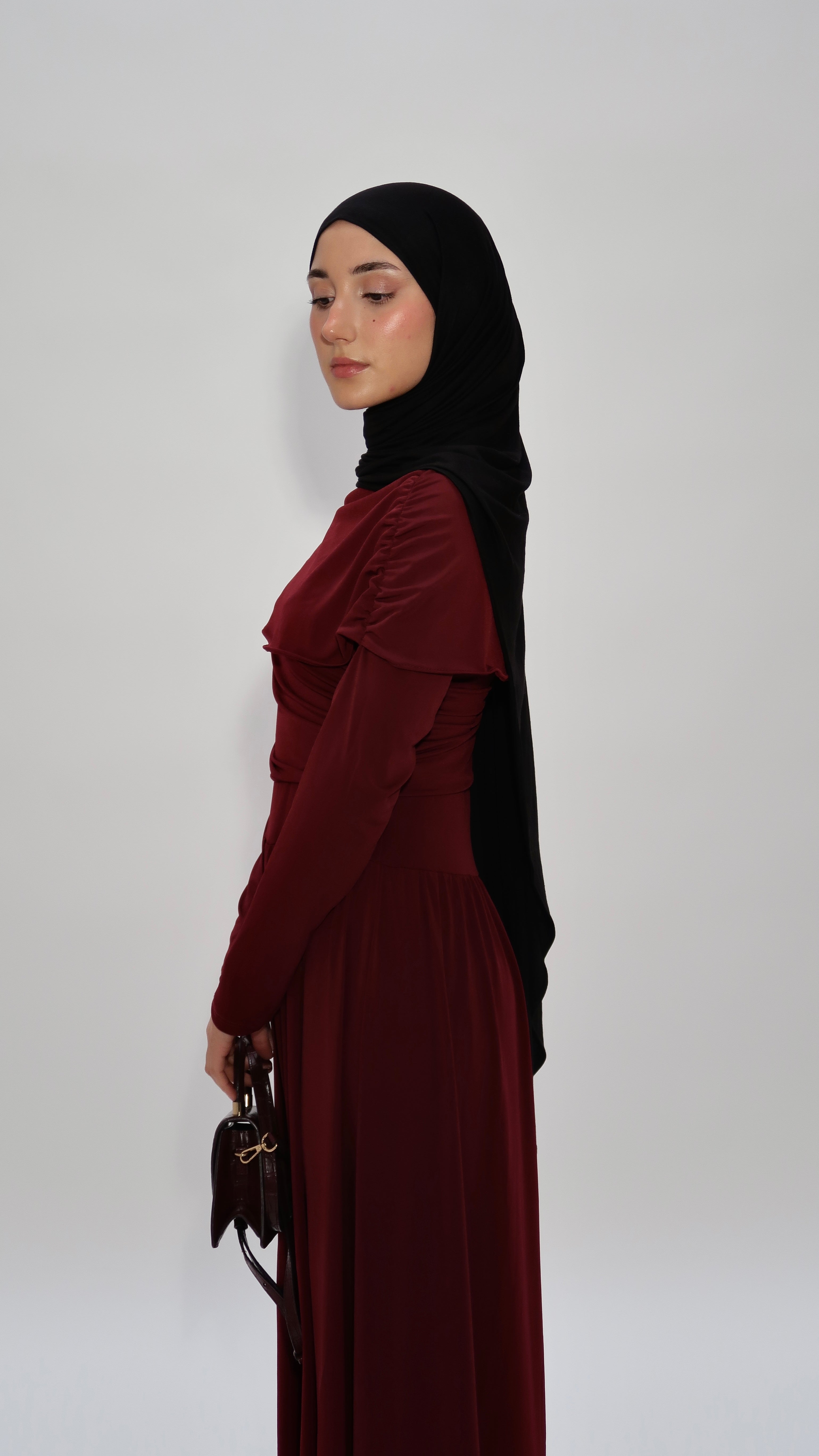 Drapiertes Kleid