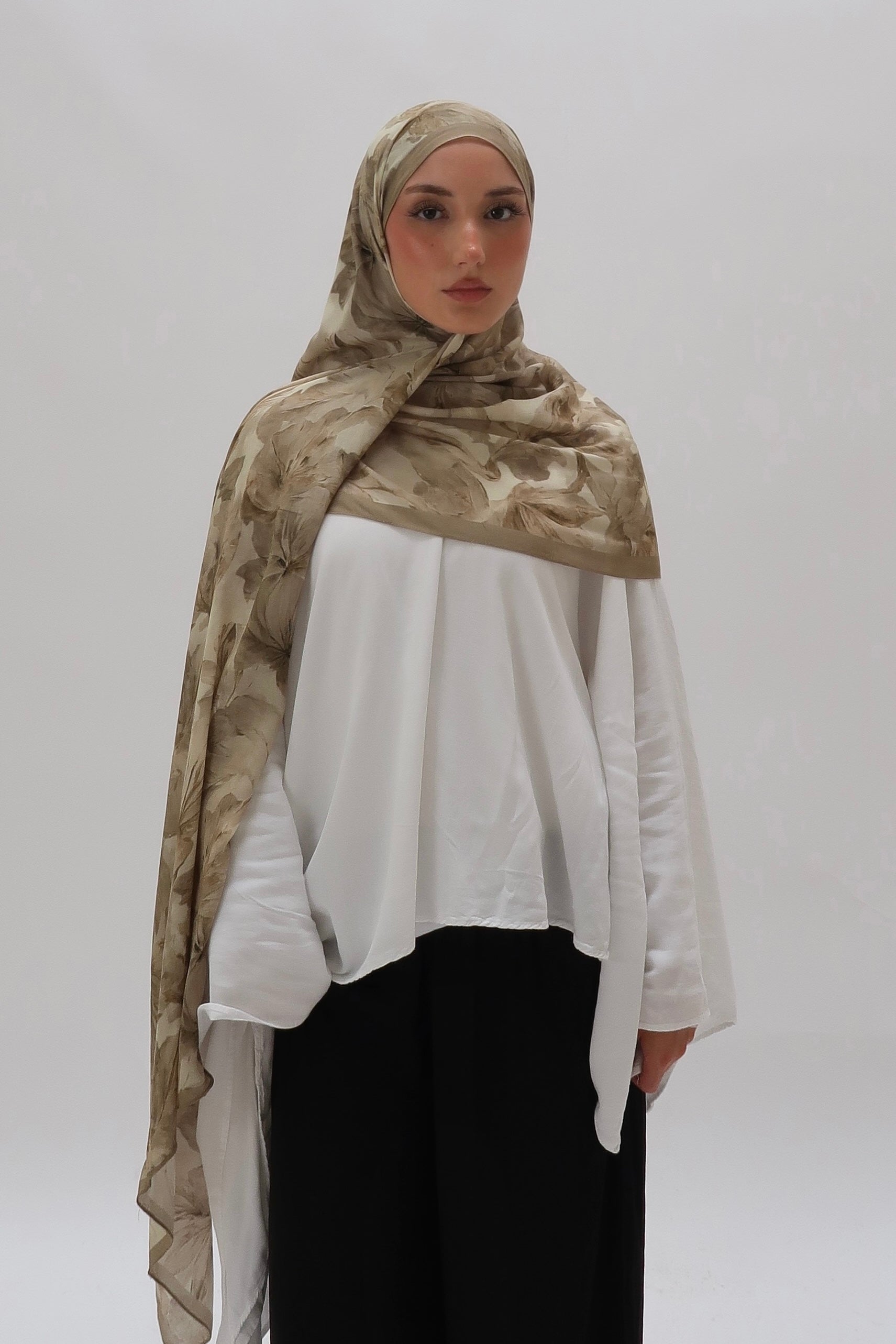 Matcha Viskose Rami hijab