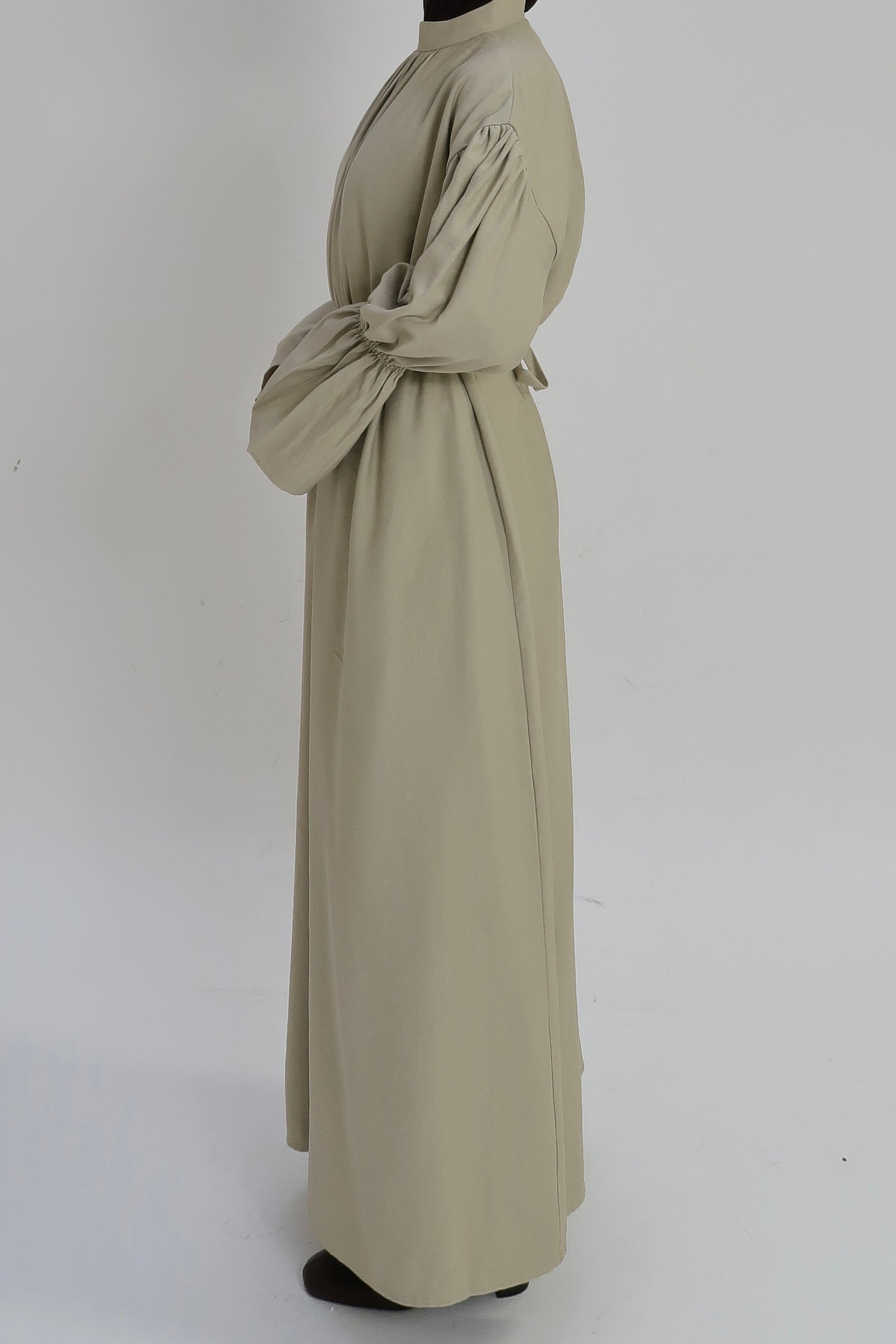 Leinen-Baumwollkleid