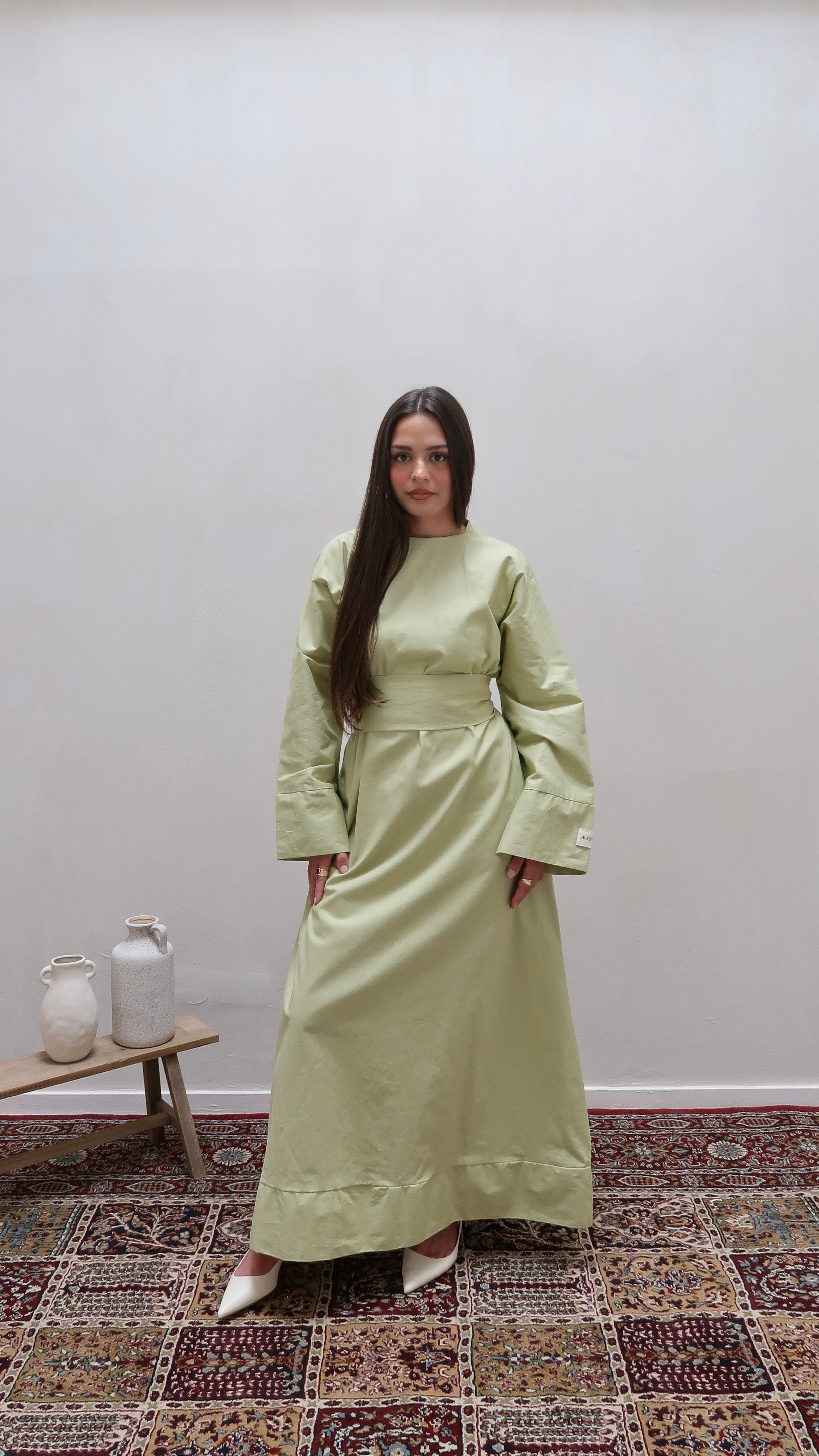 Essential dress Pistachio