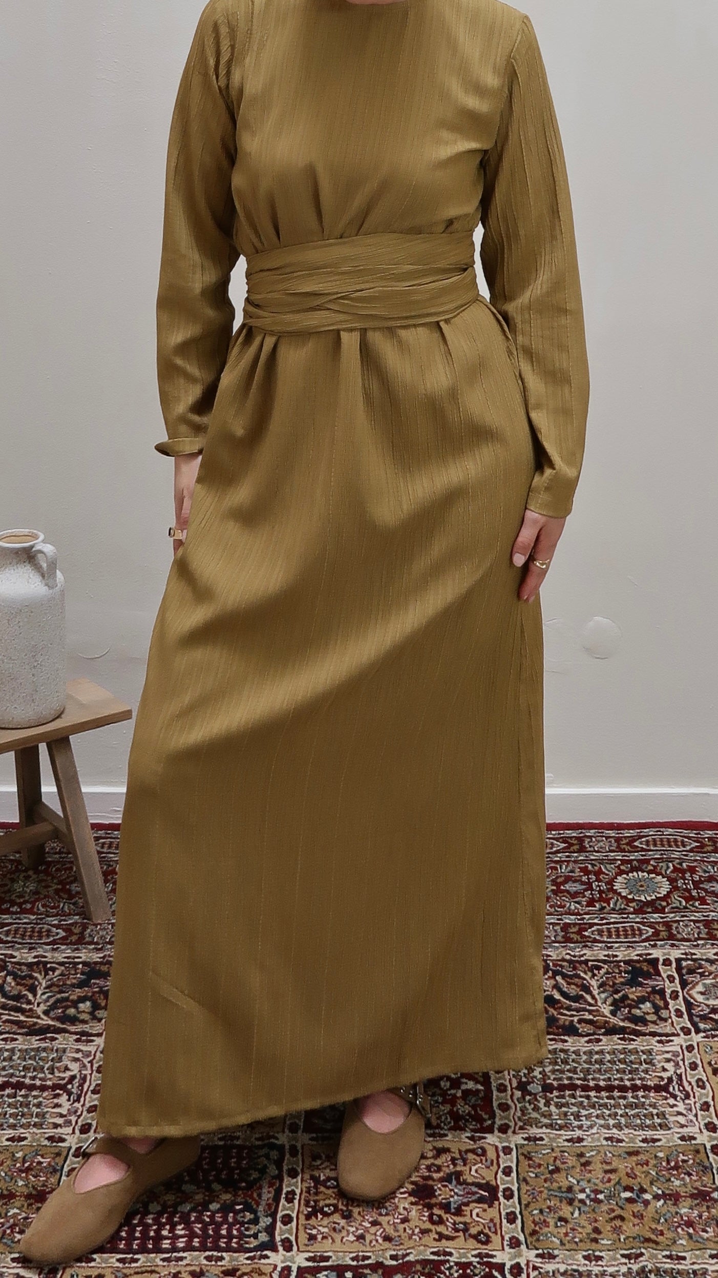 Strukturiertes Kleid