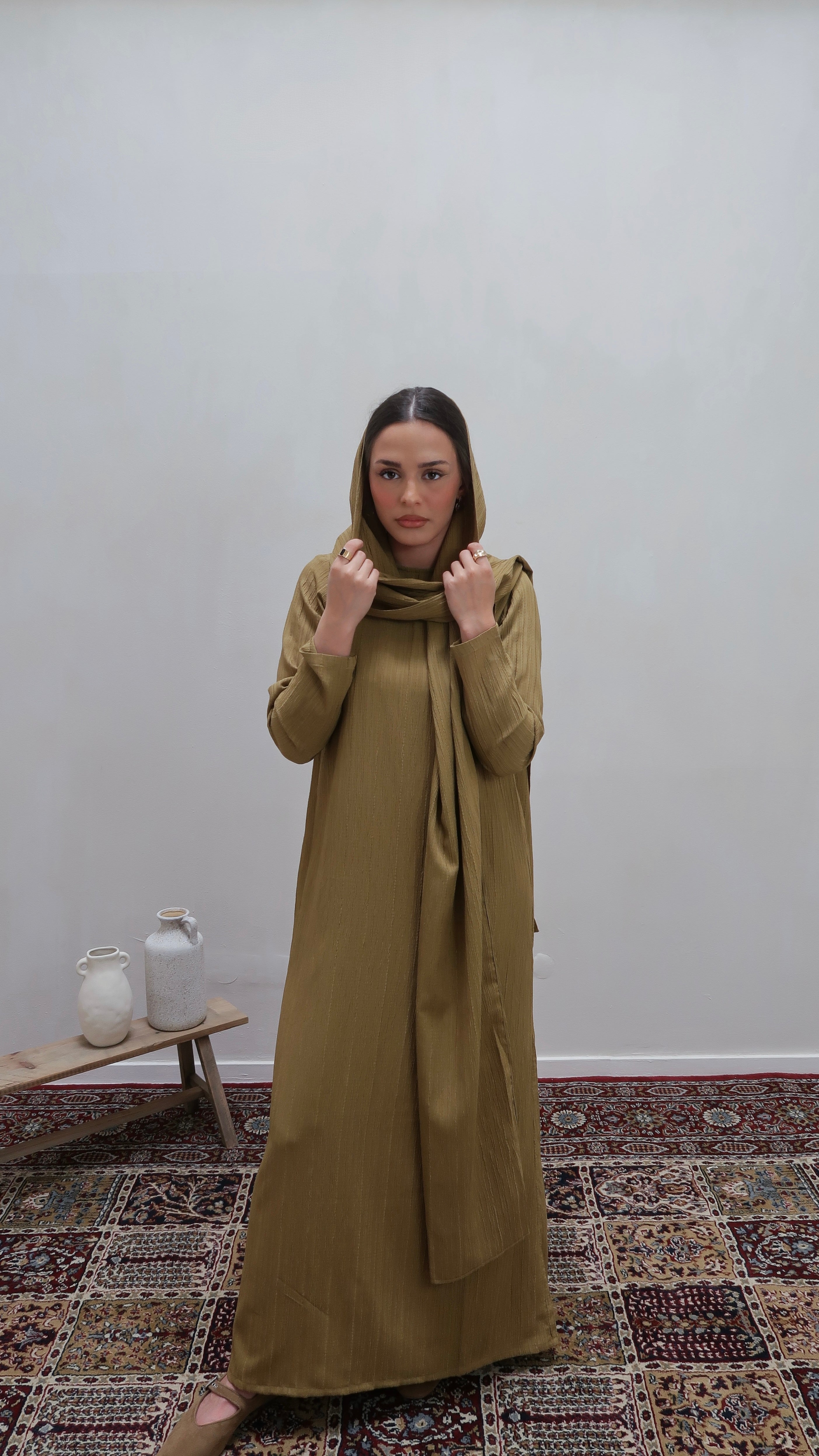 Strukturiertes Kleid