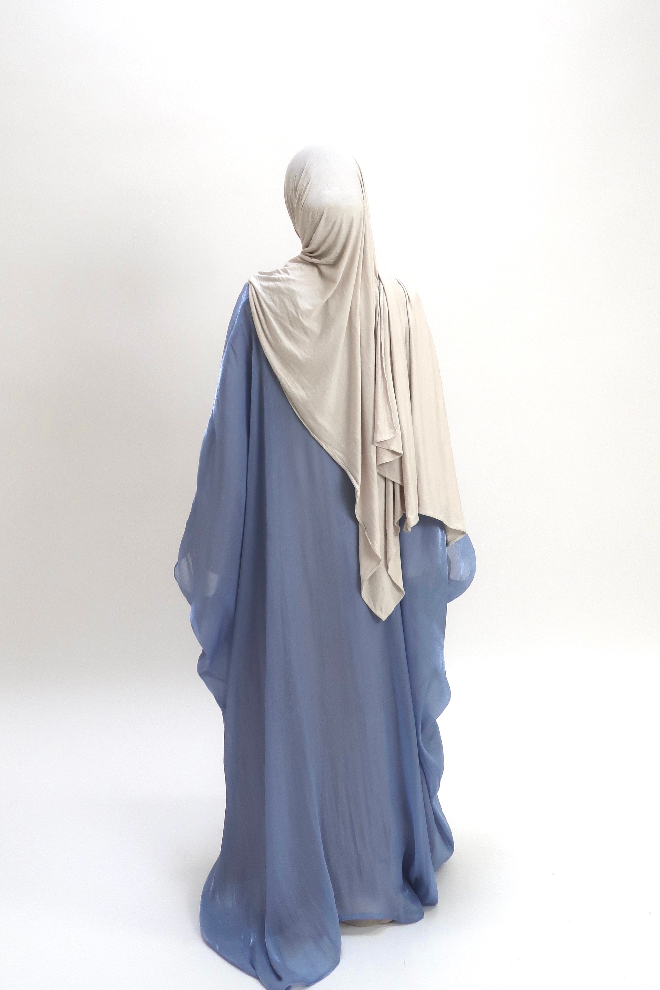 Abaya Shimmer Blue