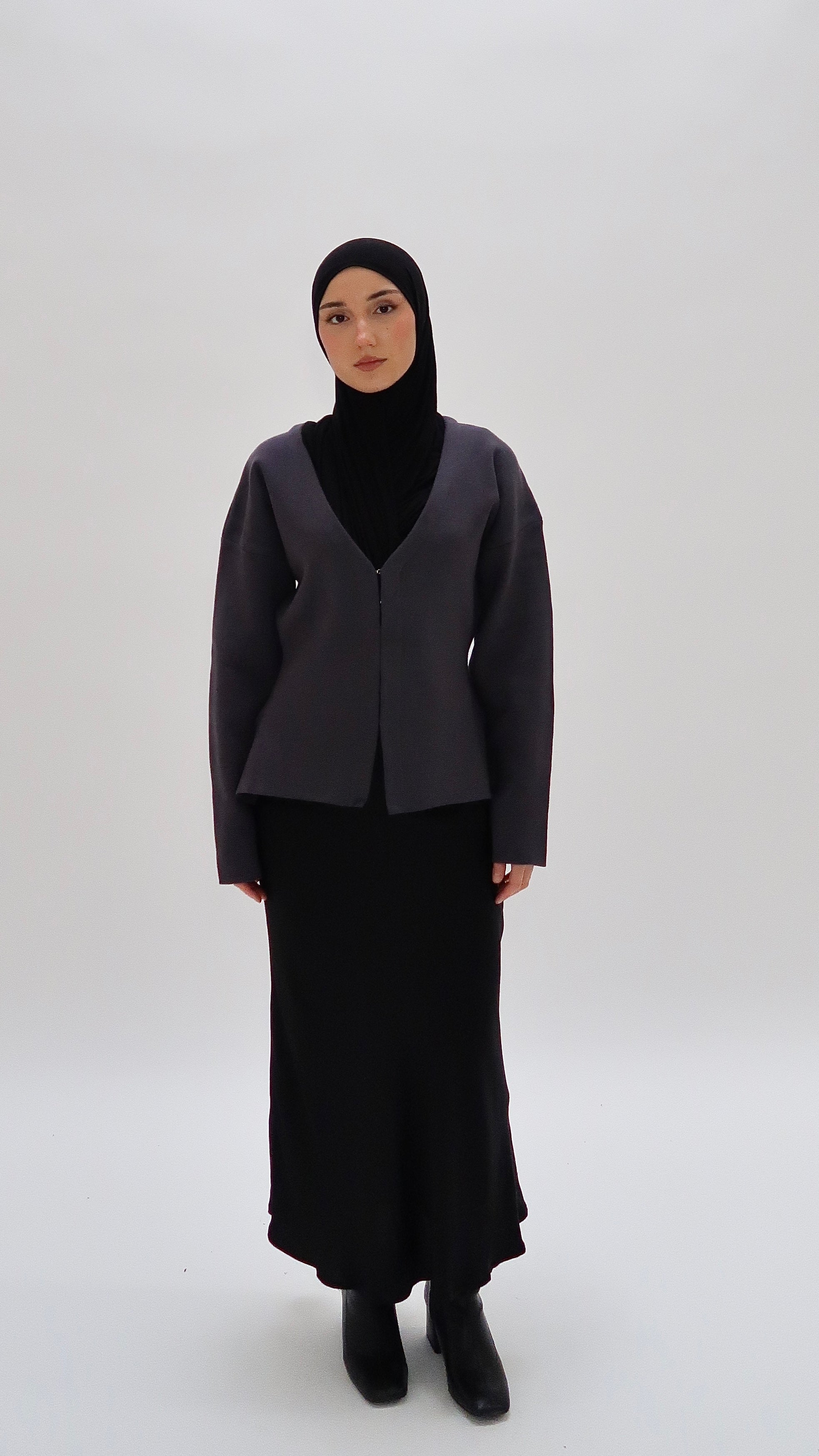 Cardigan tailliert